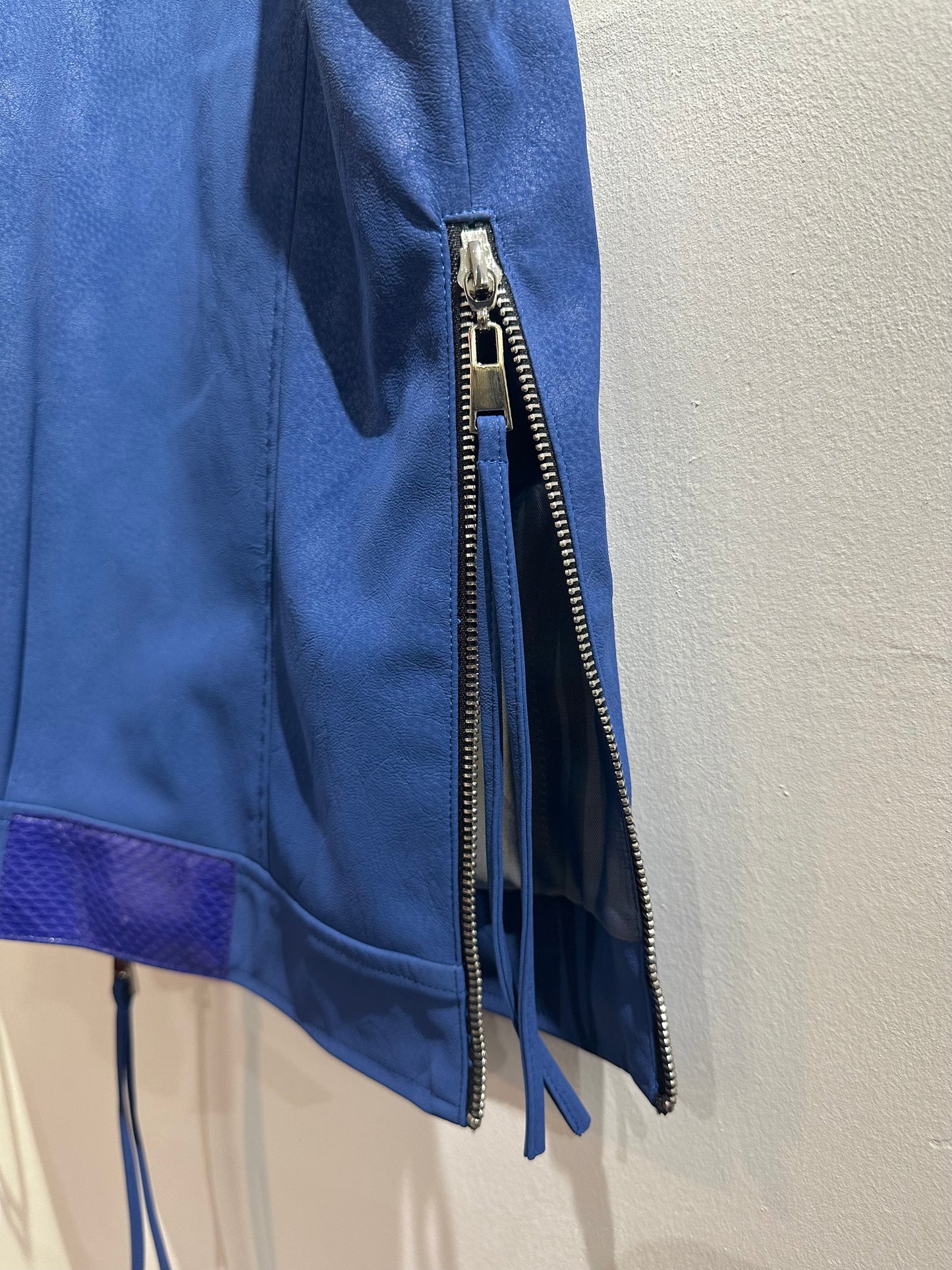 • FUSSY MADE • PU LEATHER BIKER