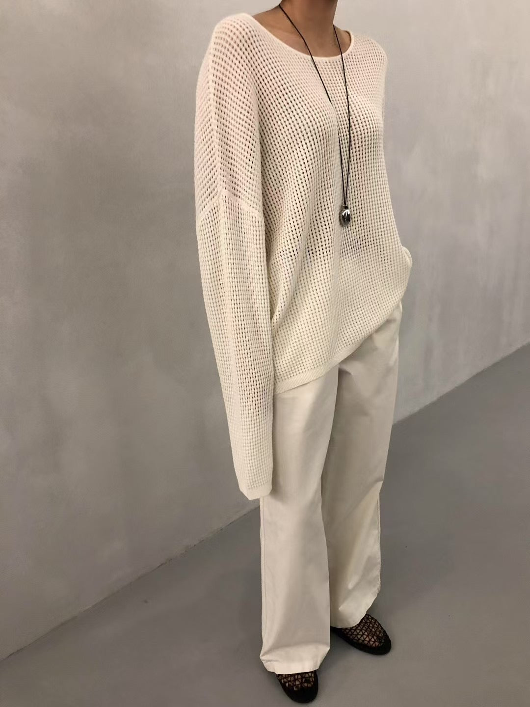 SPRING WAFFLED SOFT KNIT