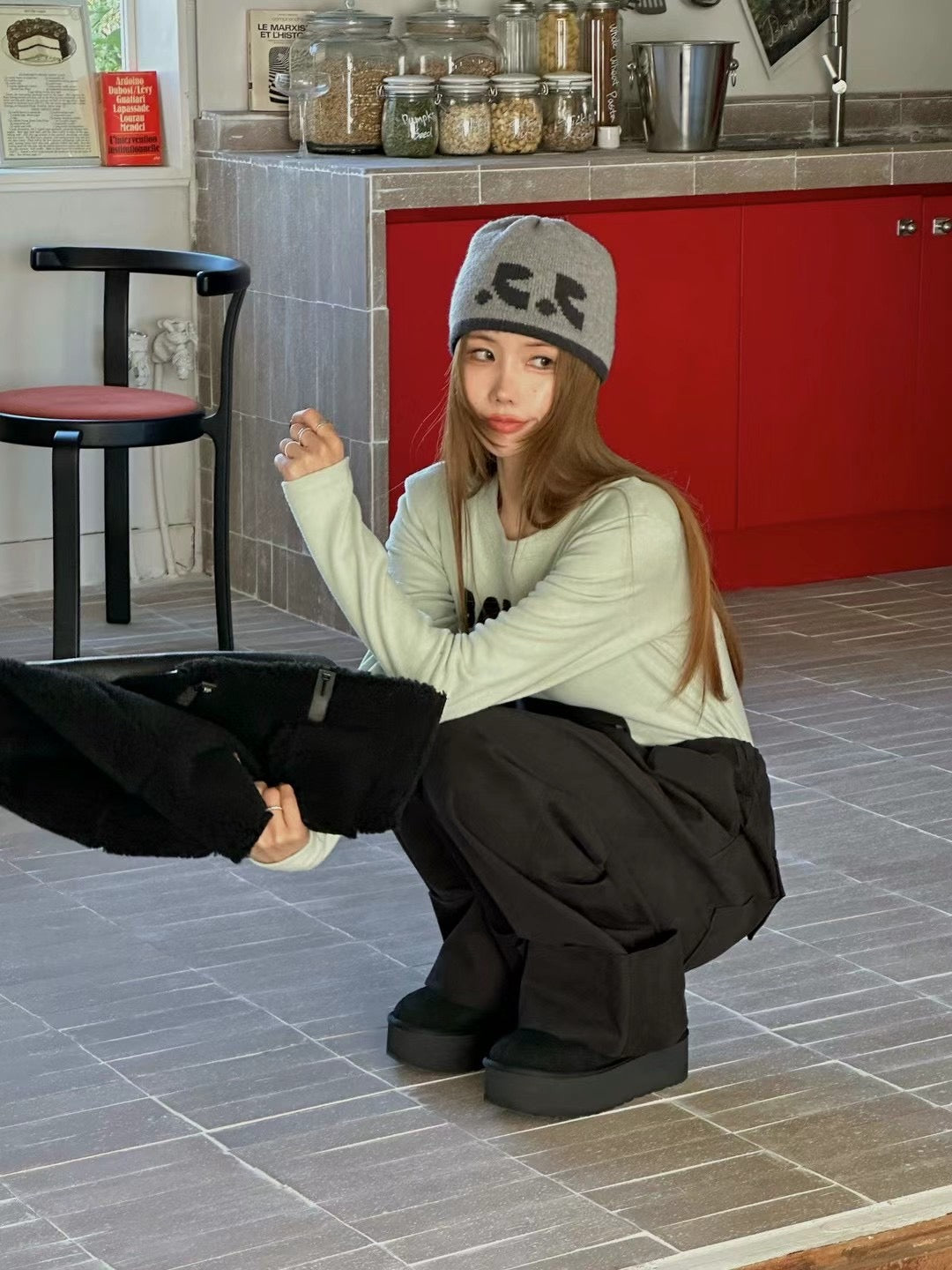 DOUBLE BELT PANTS