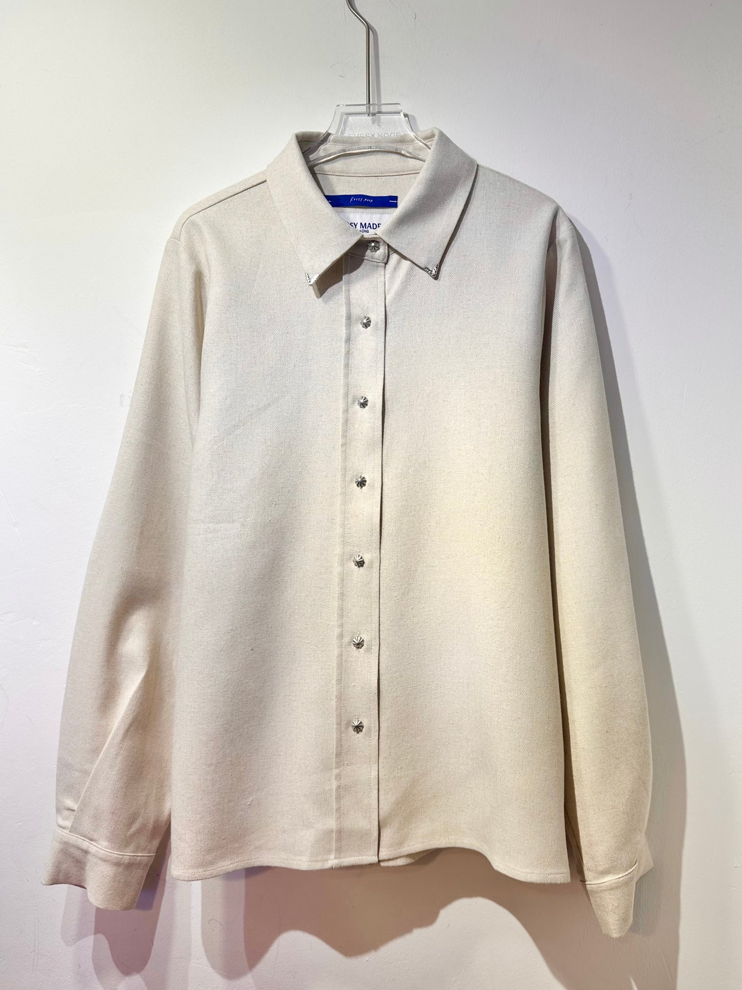 • FUSSY MADE • OATMEAL HEMP SHIRT
