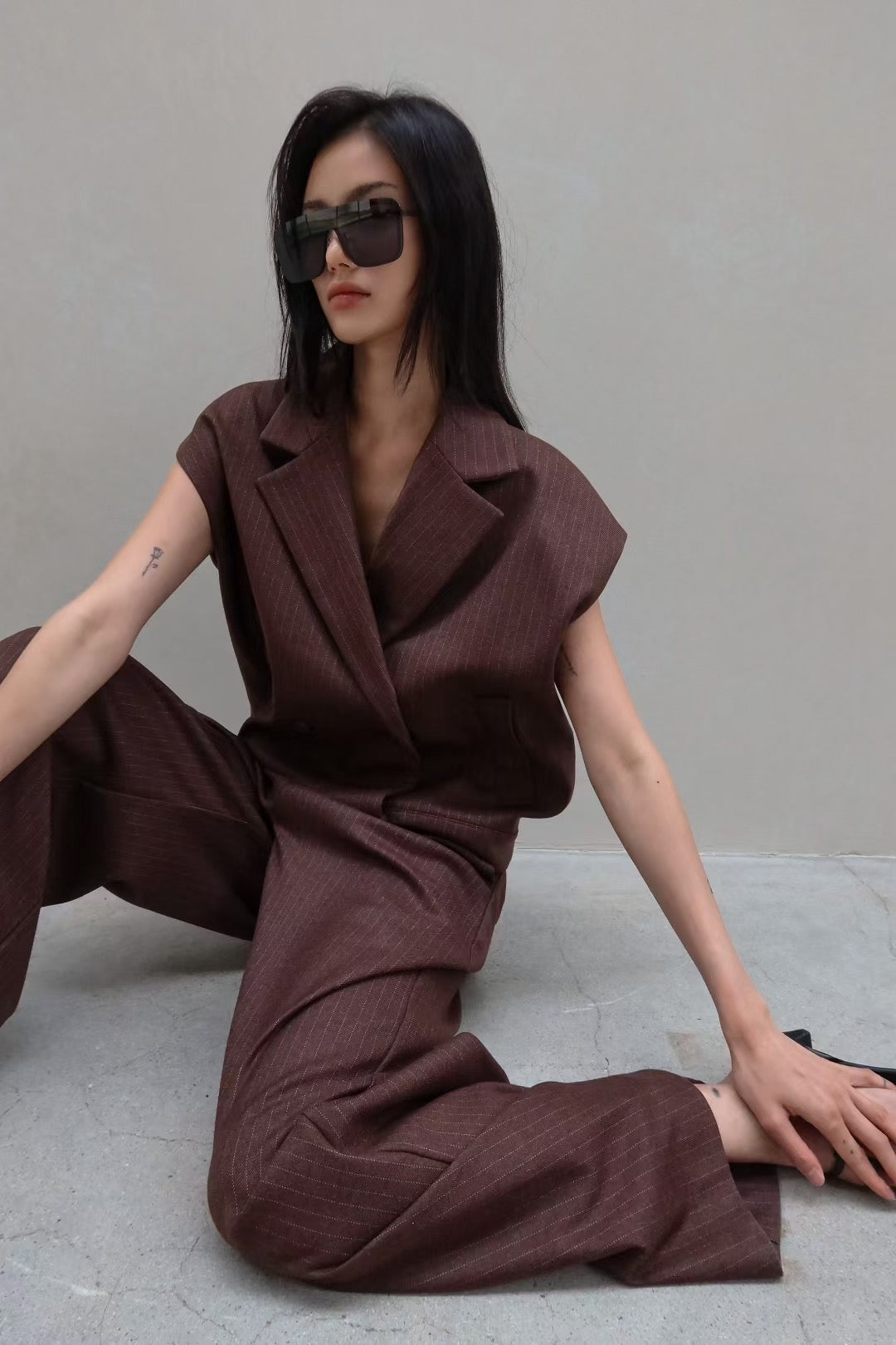 ELEGANT PINSTRIPES SET - PANTS