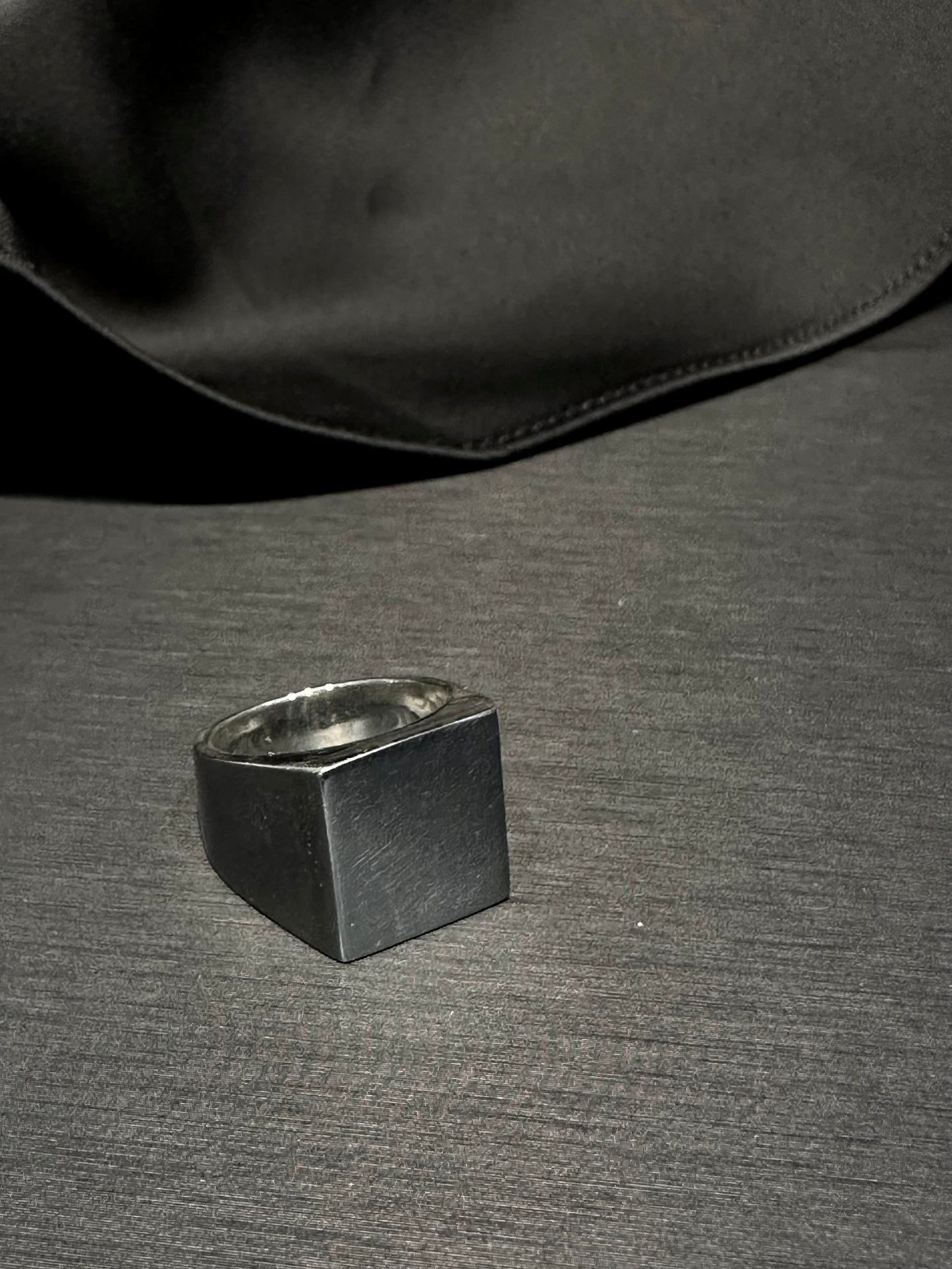 HANDMADE 925 SQUARE MIRROR RING