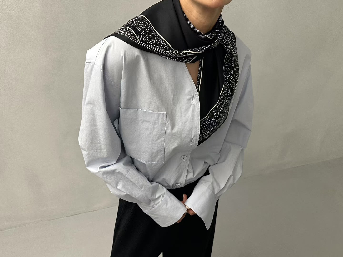 TIMELESS V NECK SHIRT