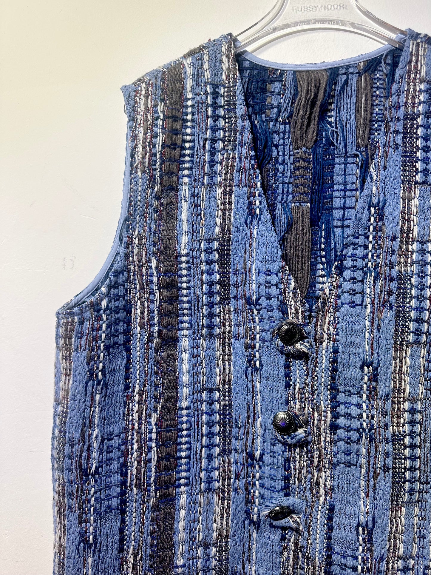 • FUSSY MADE • JAPANESE HERITAGE STYLE KNITTED VEST