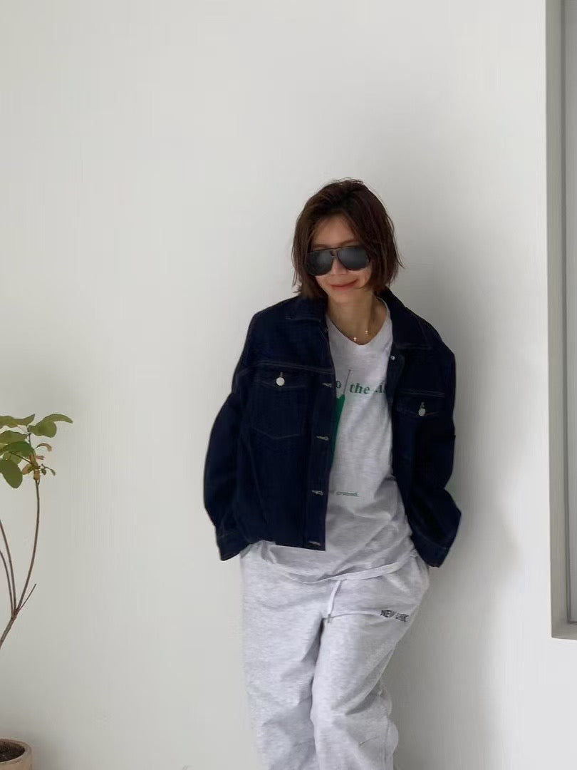 WAIST DETAILED DENIM JACKET
