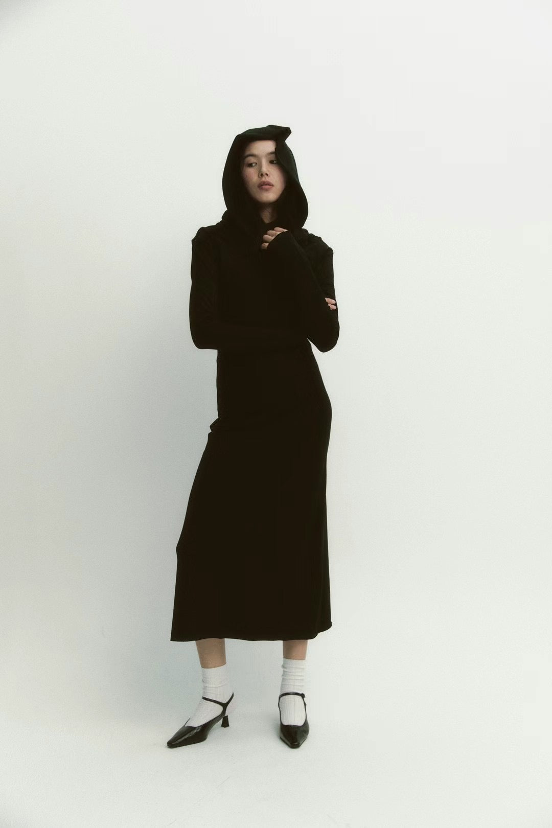 TWO STYLE LONG DRESS