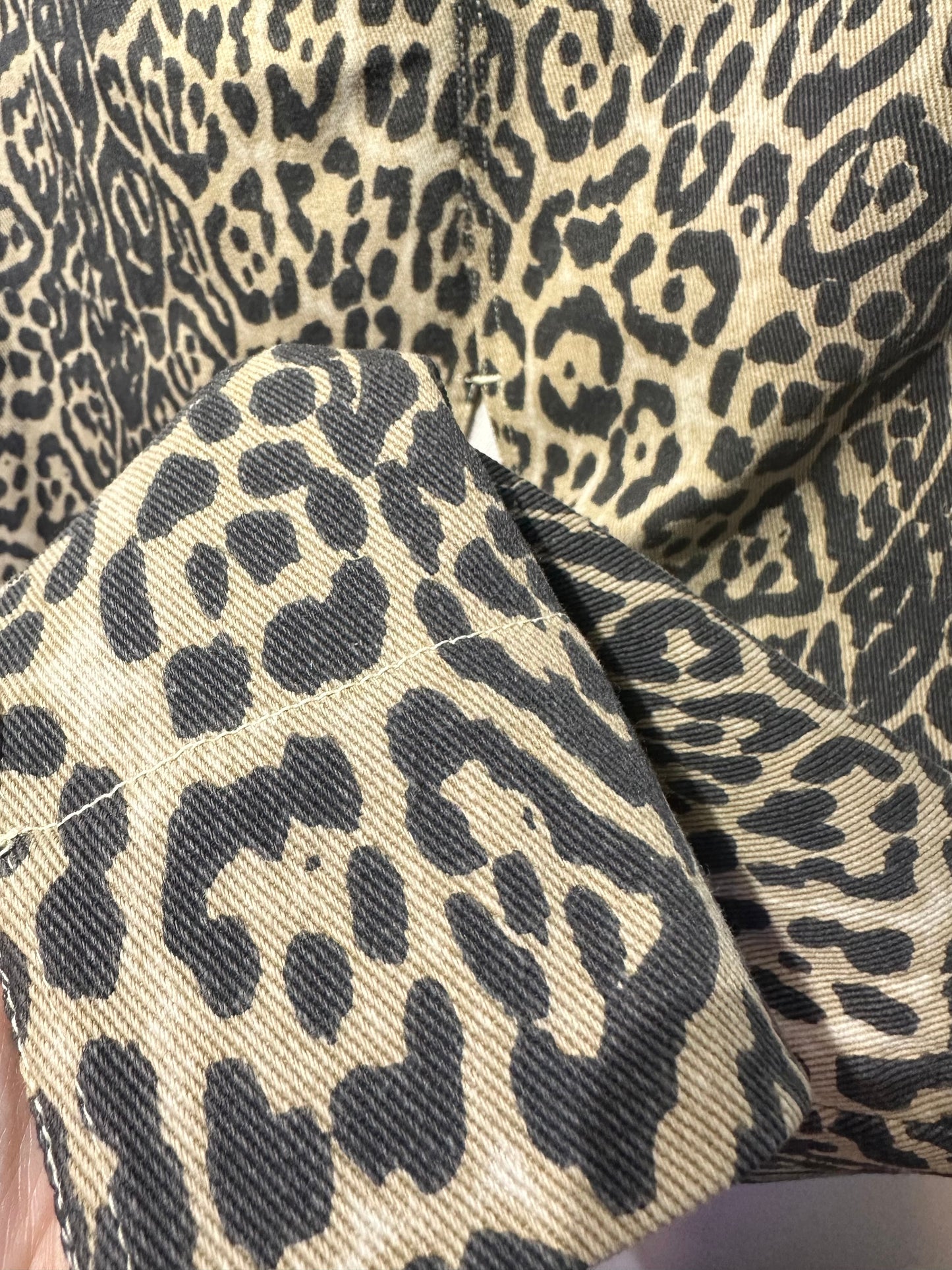 • FUSSY MADE • JAGUAR PATTERNED SKIRT