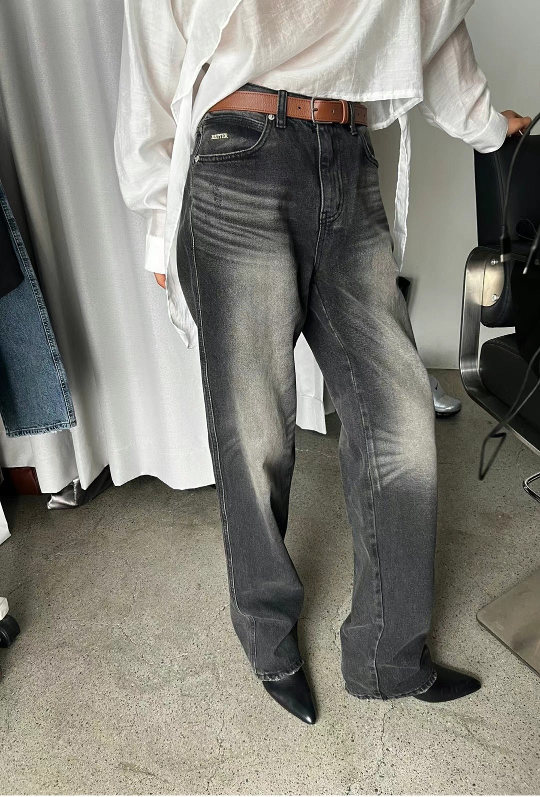 SUNNY STRAIGHT SLIM JEANS