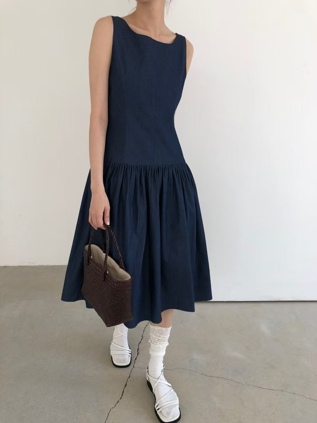 SOFT DENIM DRESS