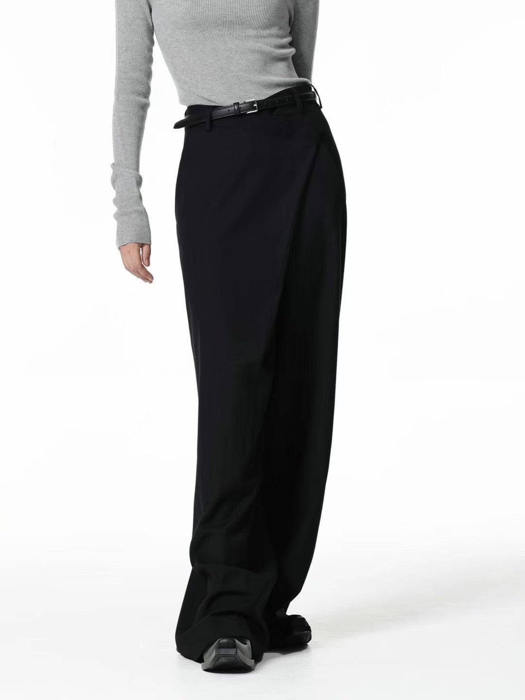 CROSS WRAP TROUSERS