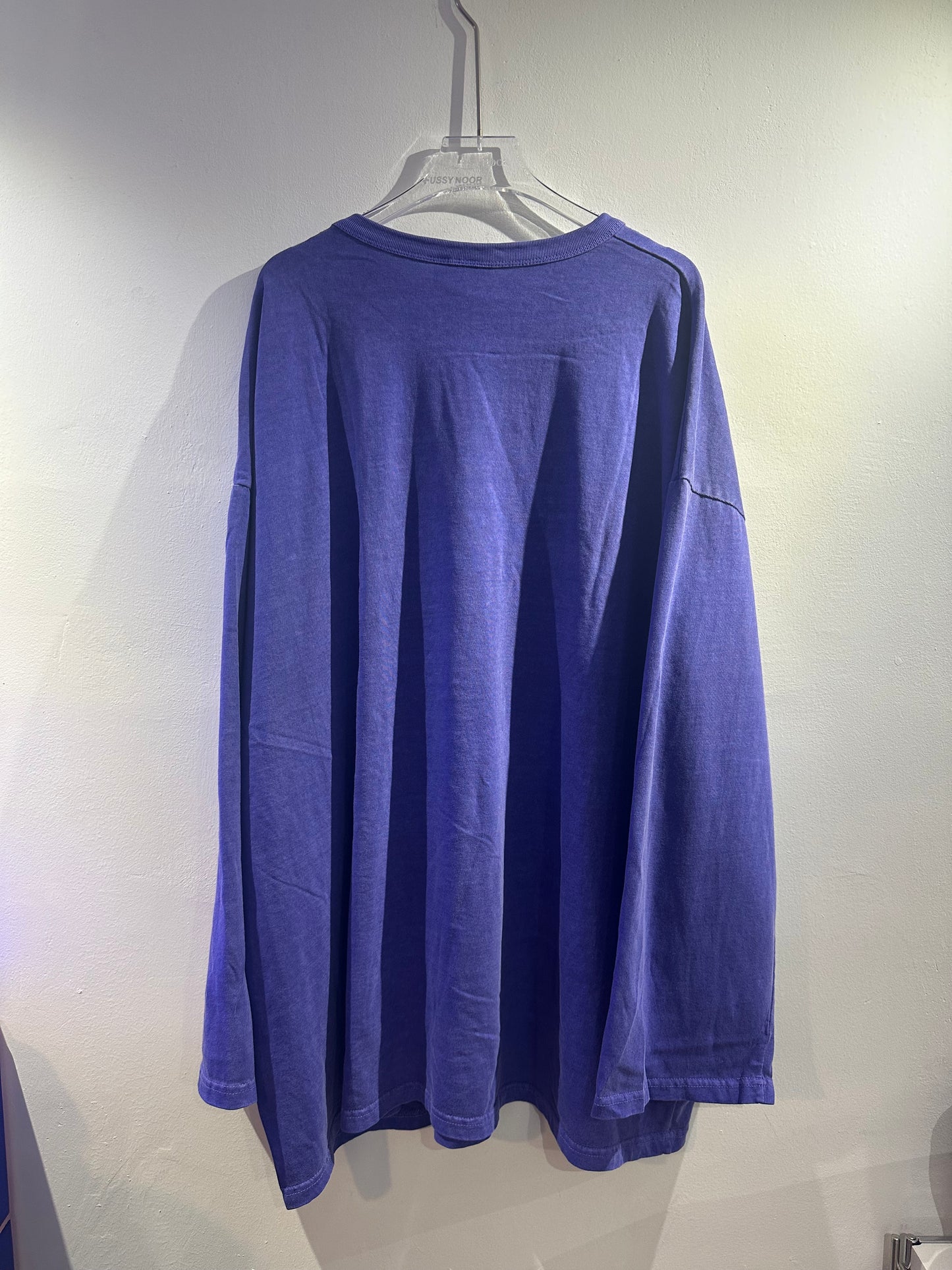 OVERSIZE SIDE SPLIT WASHED COTTON TEE