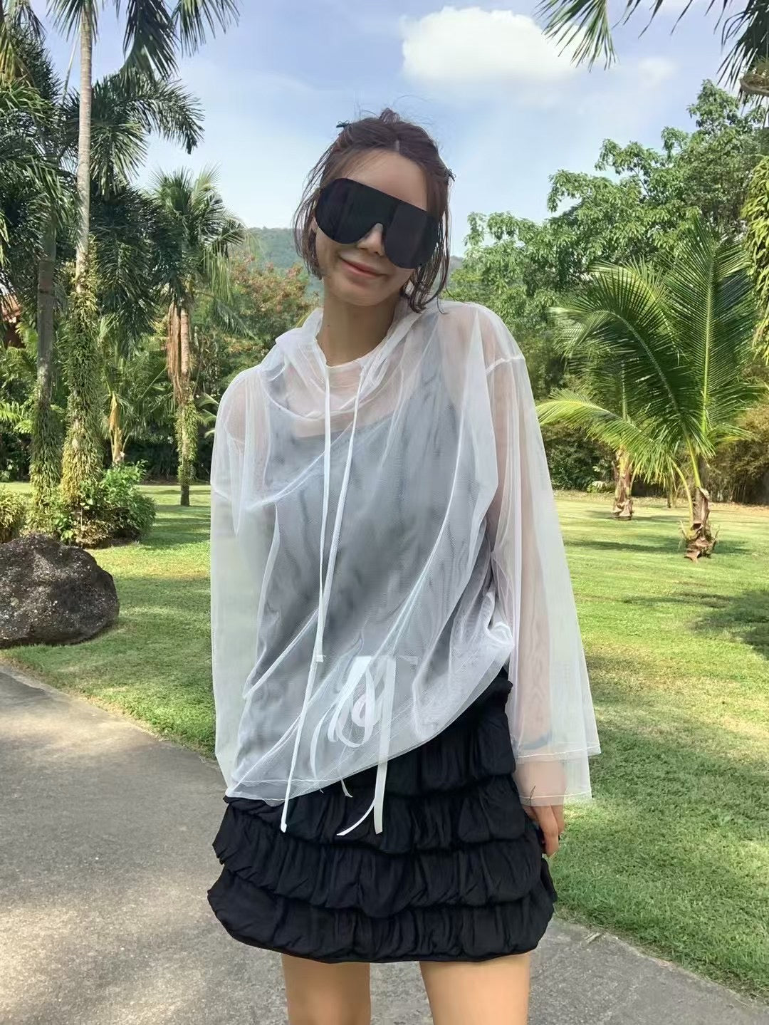 MESH HOODIE - 3 COLOURS