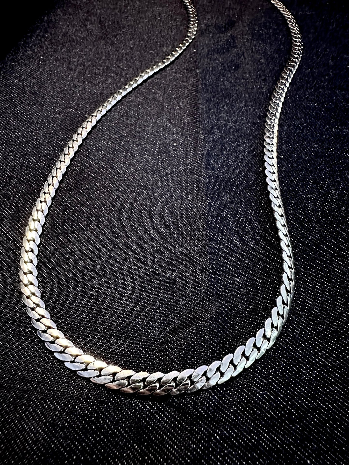 925 BRAID LONG NECKLACE
