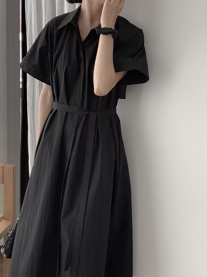 SHORT SLEEVES DRESS