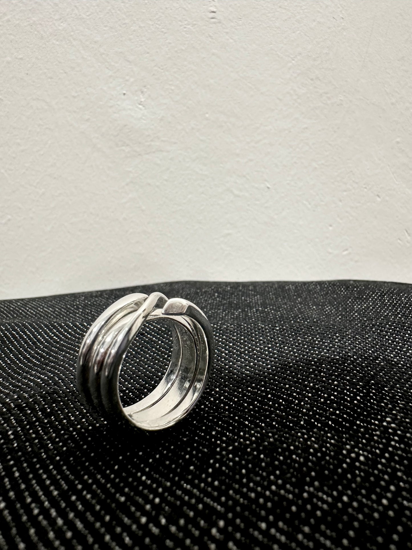 HANDMADE 925 ZIC ZAC RING