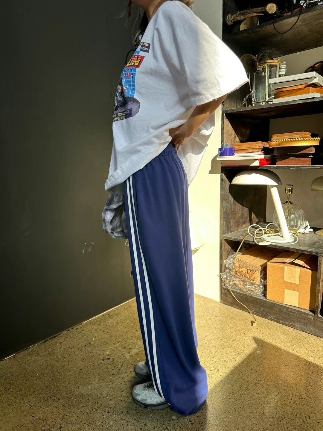 5 COLOURS TWO LINES PANTS