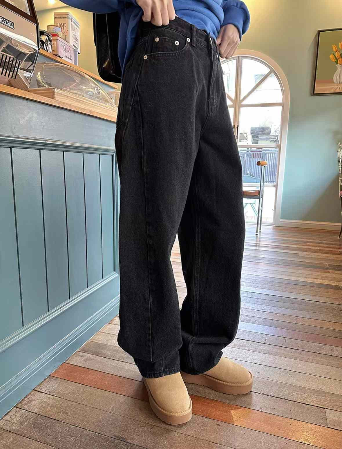 DOUBLE SIDE SEAM JEANS