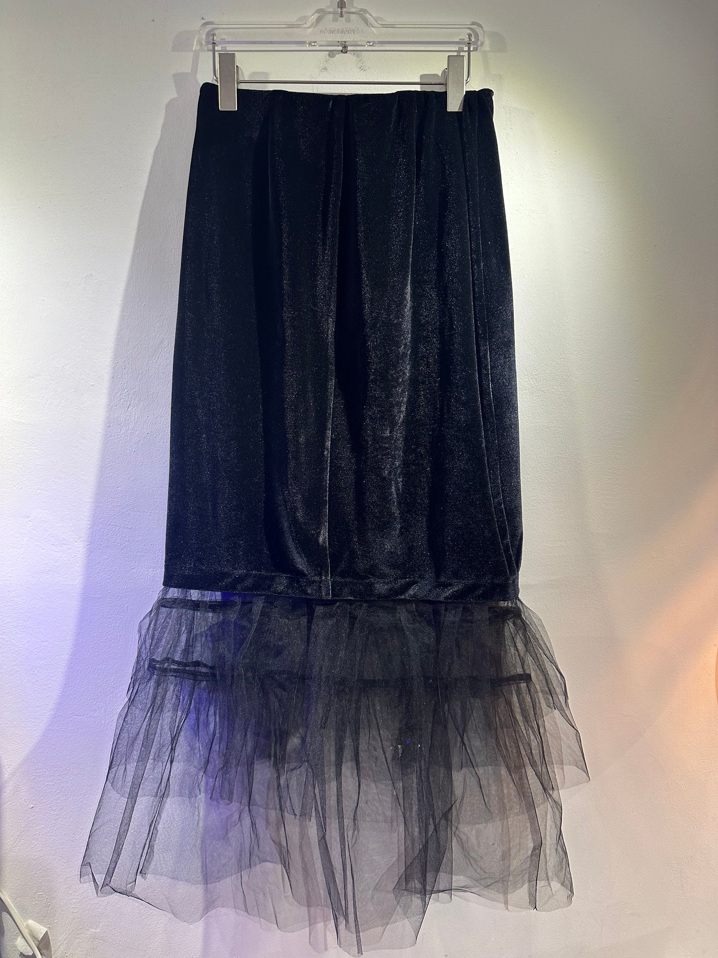 • FUSSY MADE • VELVET TULLE SKIRT