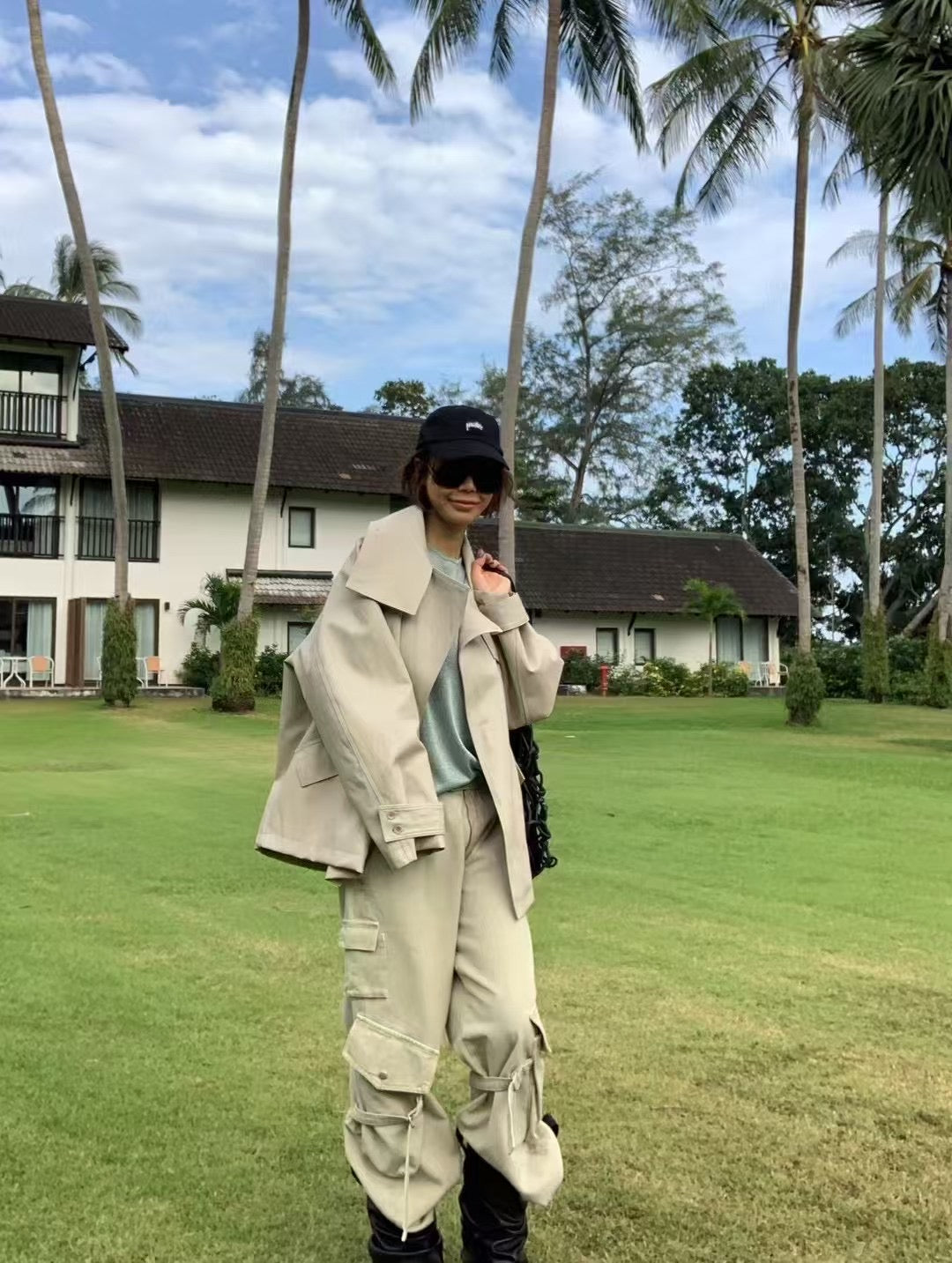 PU TRENCH COAT