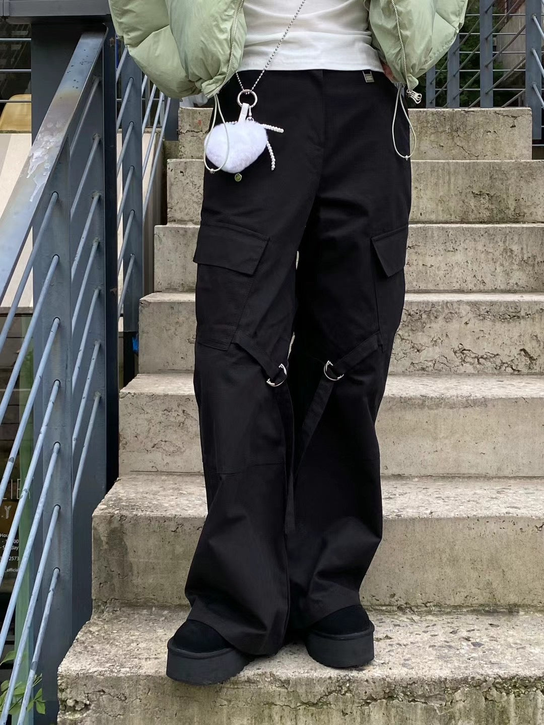 !!!LAST ORDER - SPECIAL OFFER until Sunday!!! DETAILED FLAP POCKET CARGO PANTS