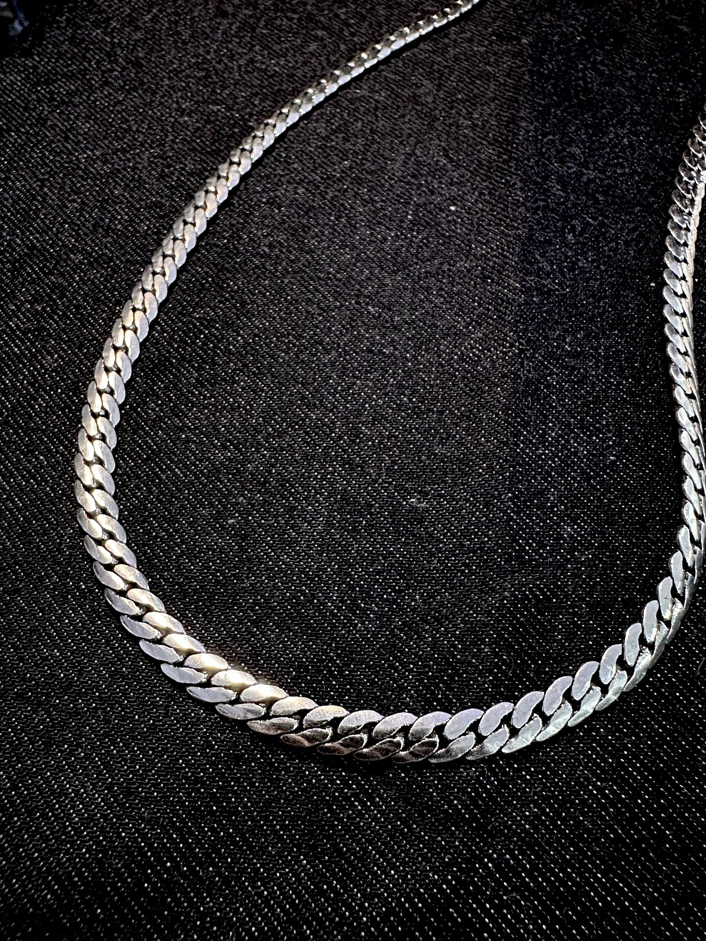 925 BRAID LONG NECKLACE