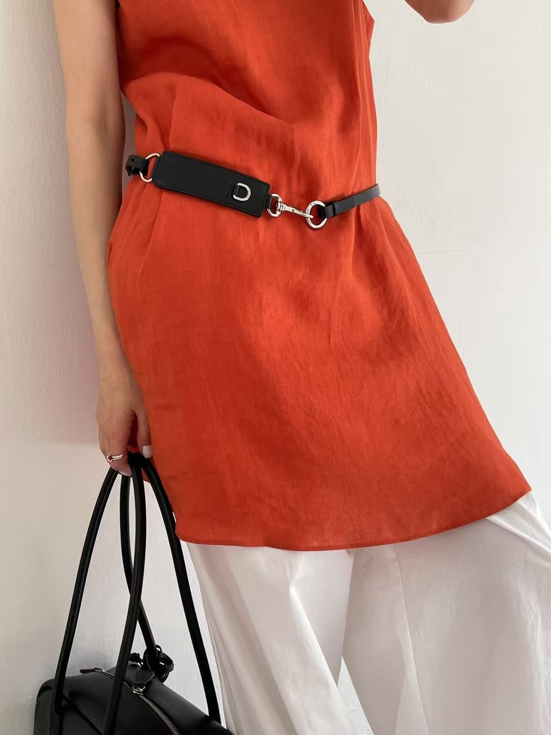 LEATHER STRAP BELT