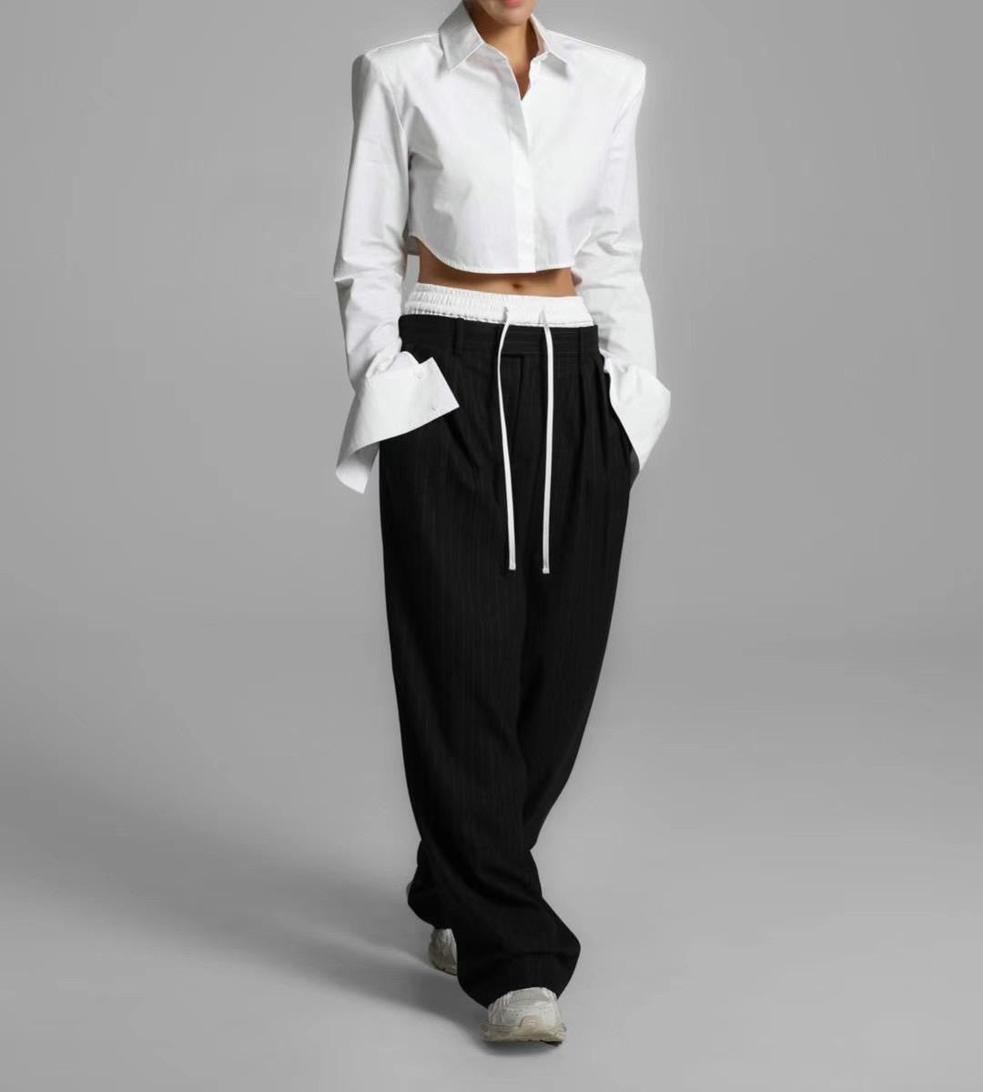Maroney Pleated Boxer Trousers