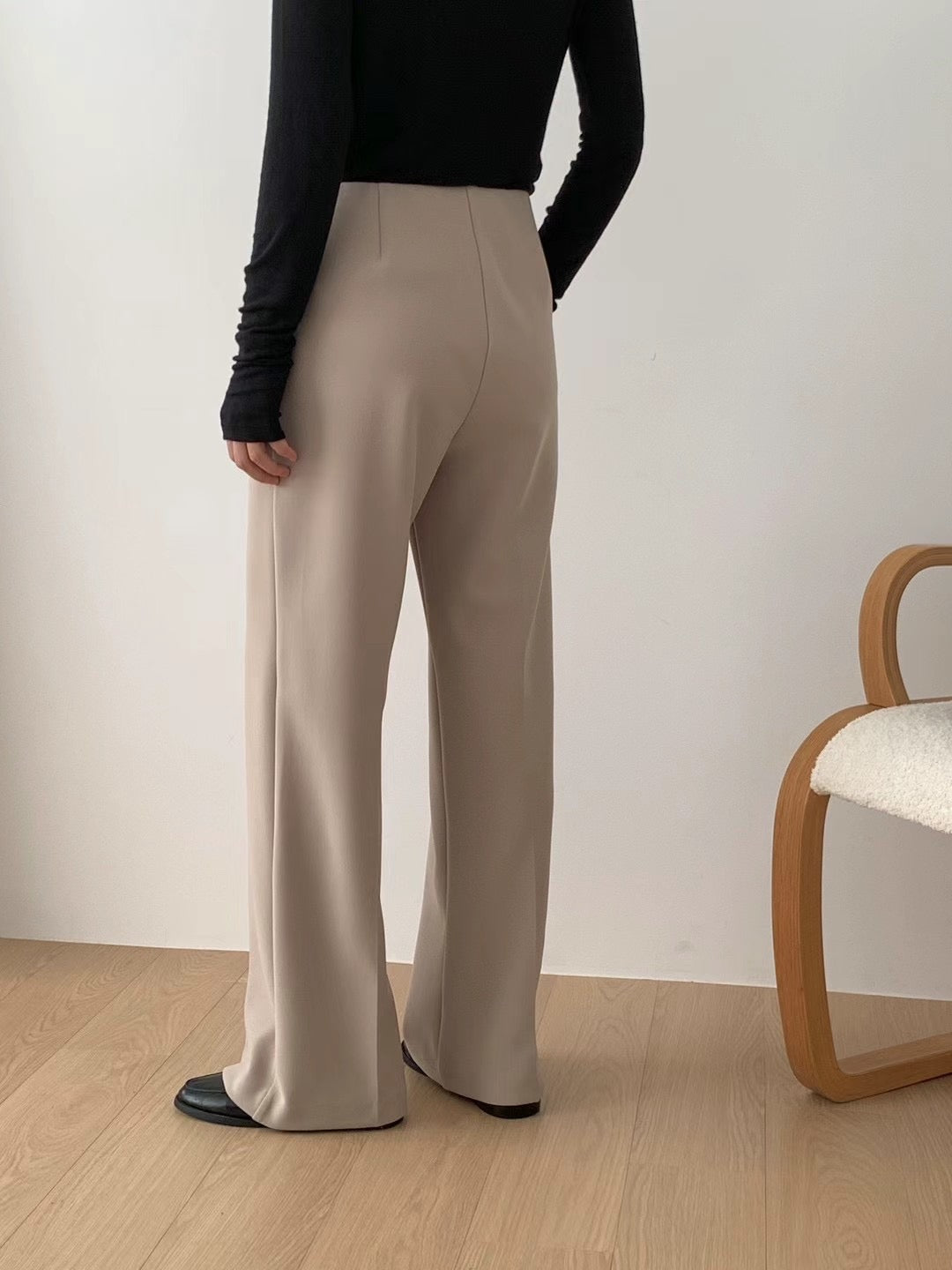 ELASTIC WAIST GOOD CUT PANTS