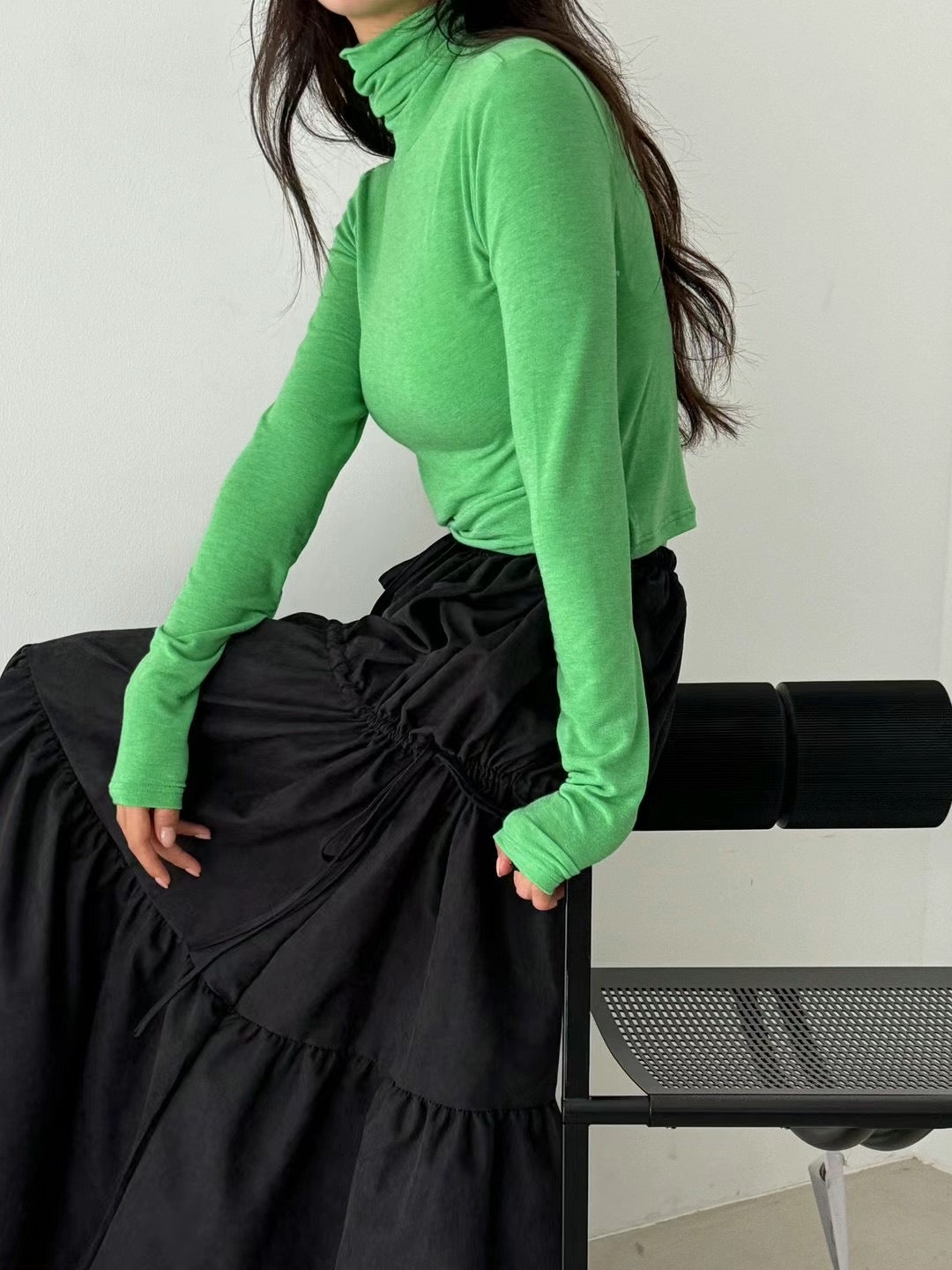 SOFT WOOL TURTLE NECK TOP - 5 COLOURS