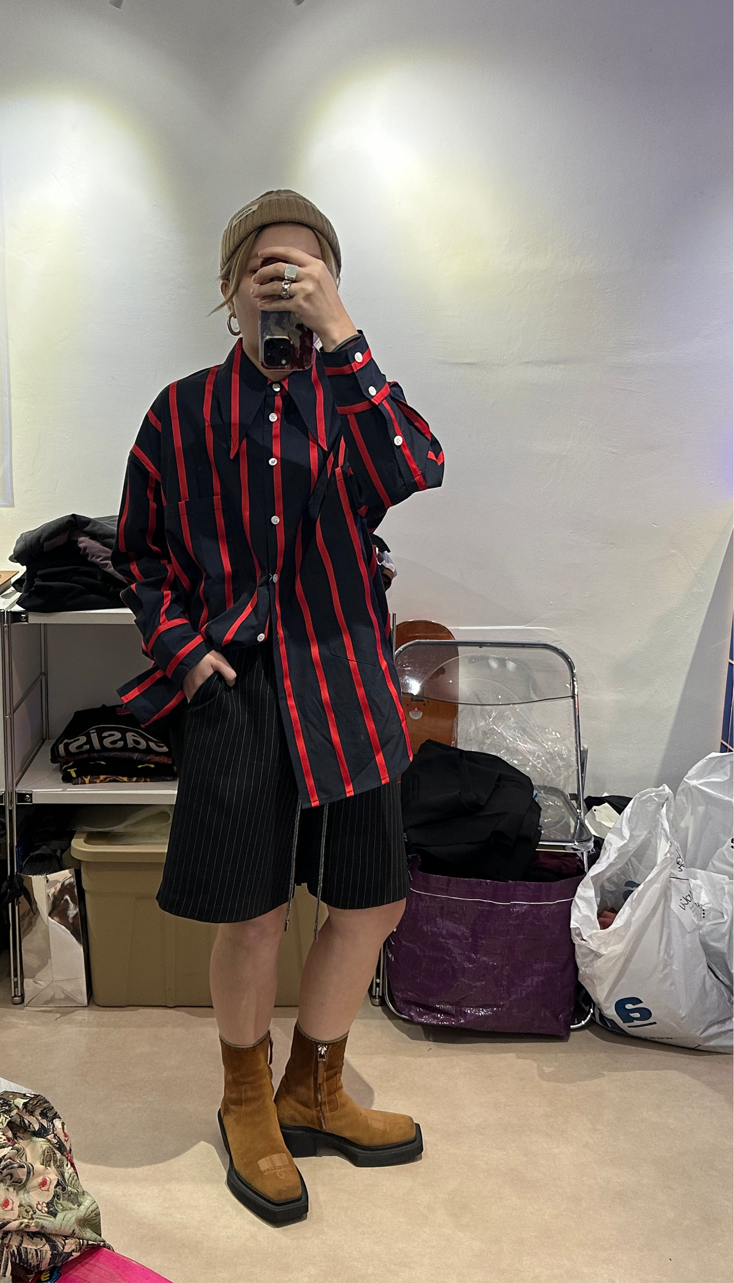 • FUSSY MADE • SMART CASUAL SHORTS