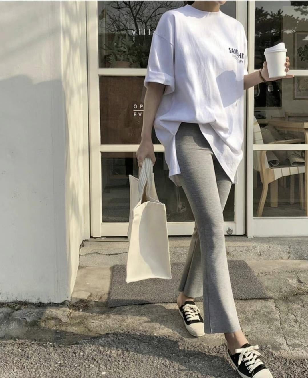 BOOTCUT BANDING PANTS