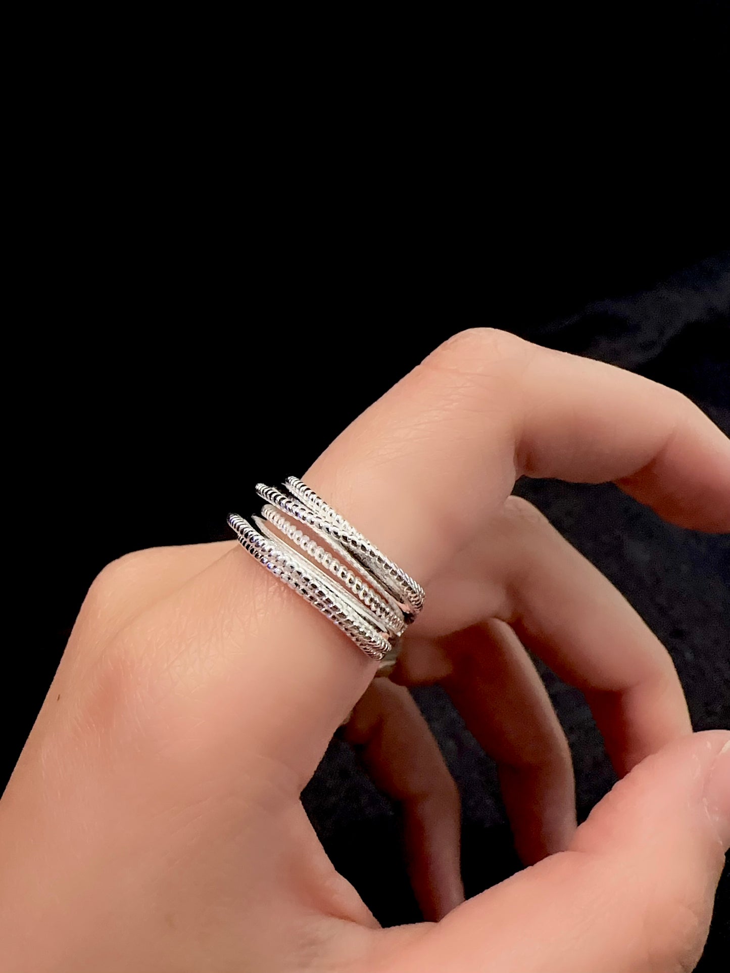 925 WIRE LOOP RING