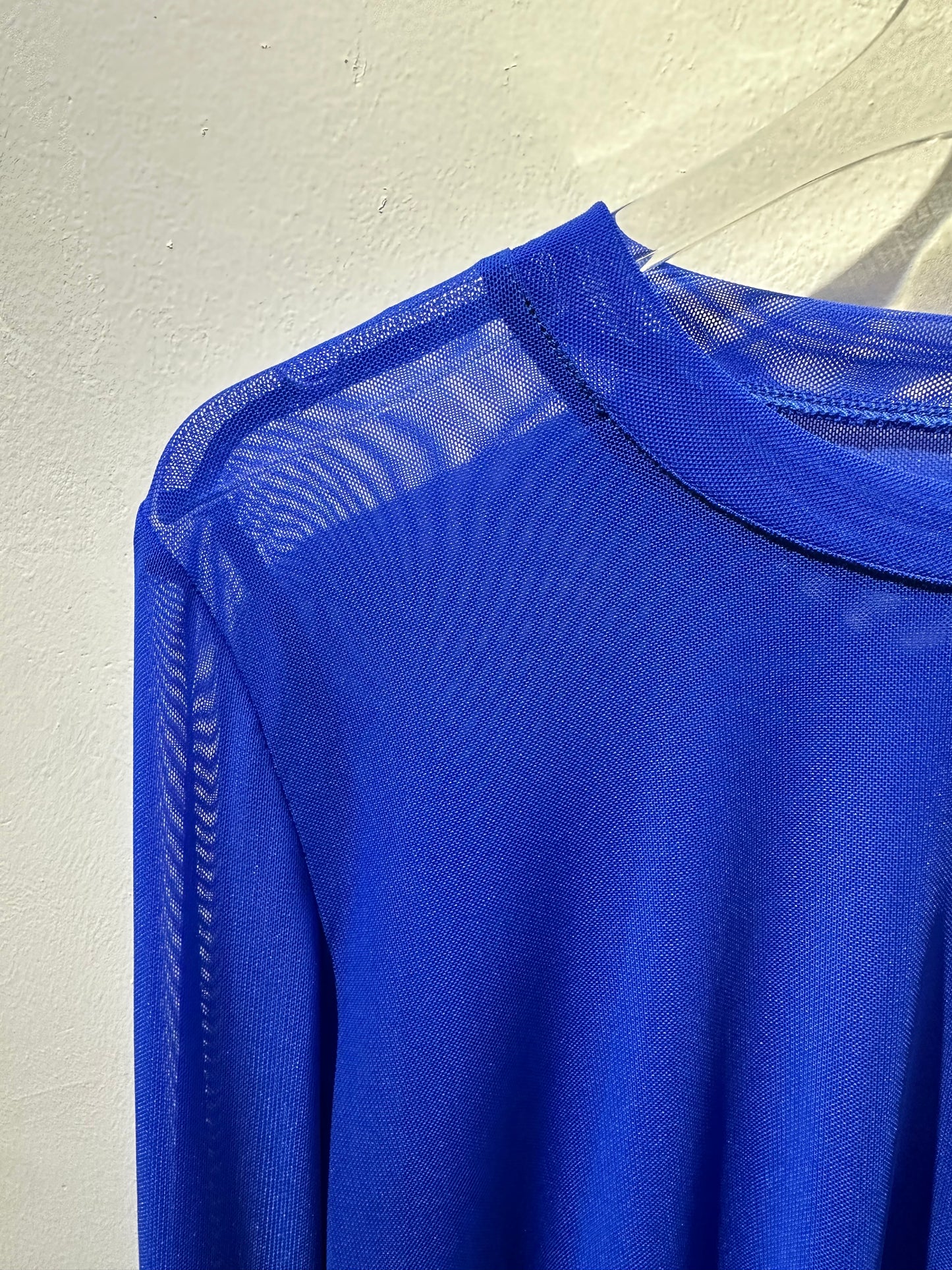 • FUSSY MADE • SHEER MESH TOP