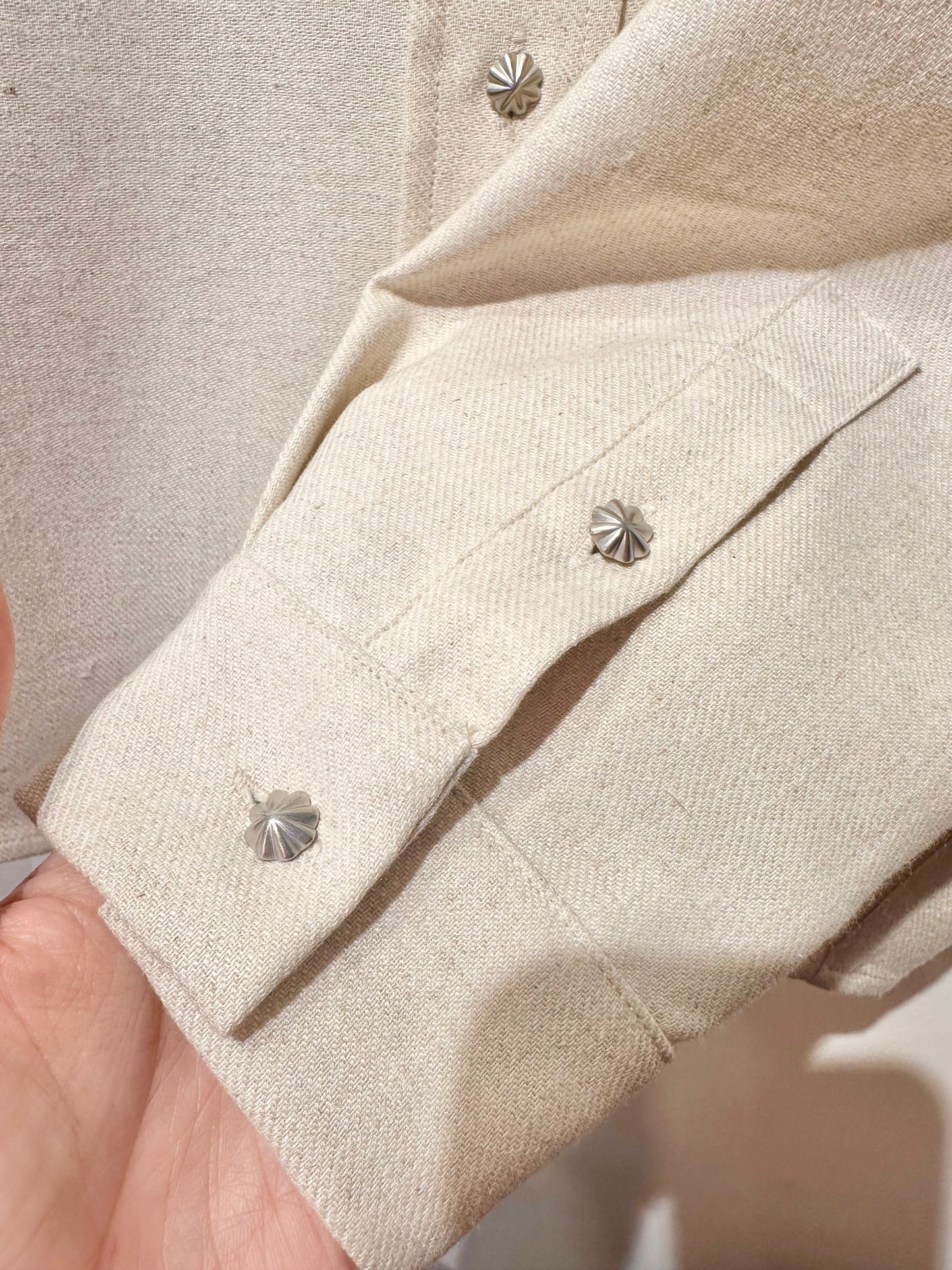 • FUSSY MADE • OATMEAL HEMP SHIRT
