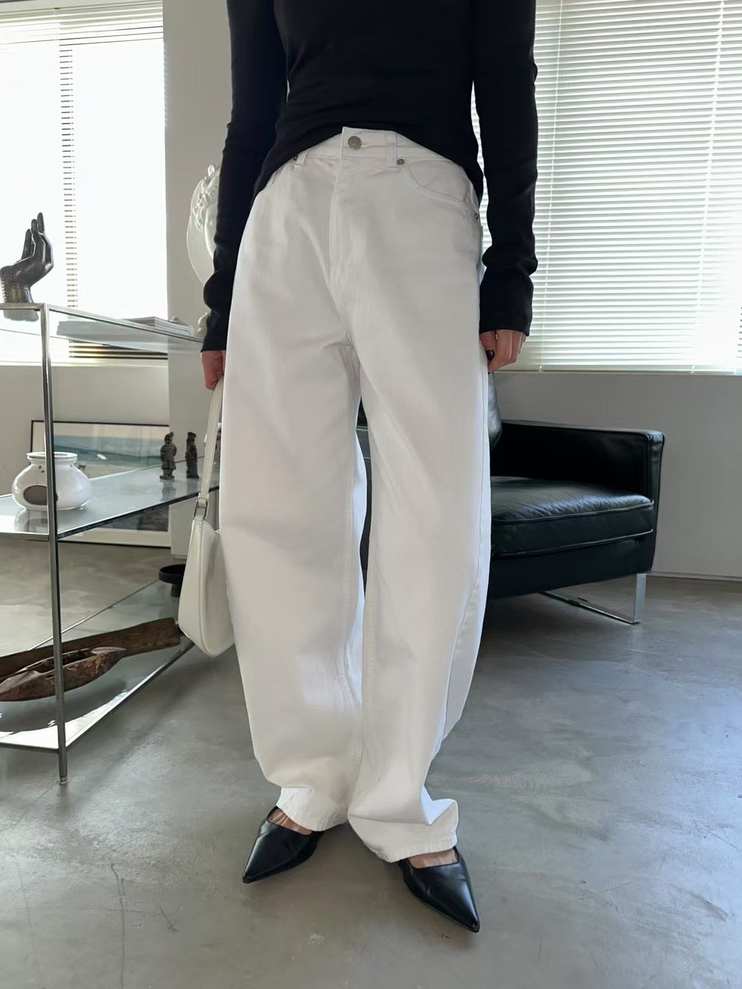 DOUBLE SIDE SEAM JEANS