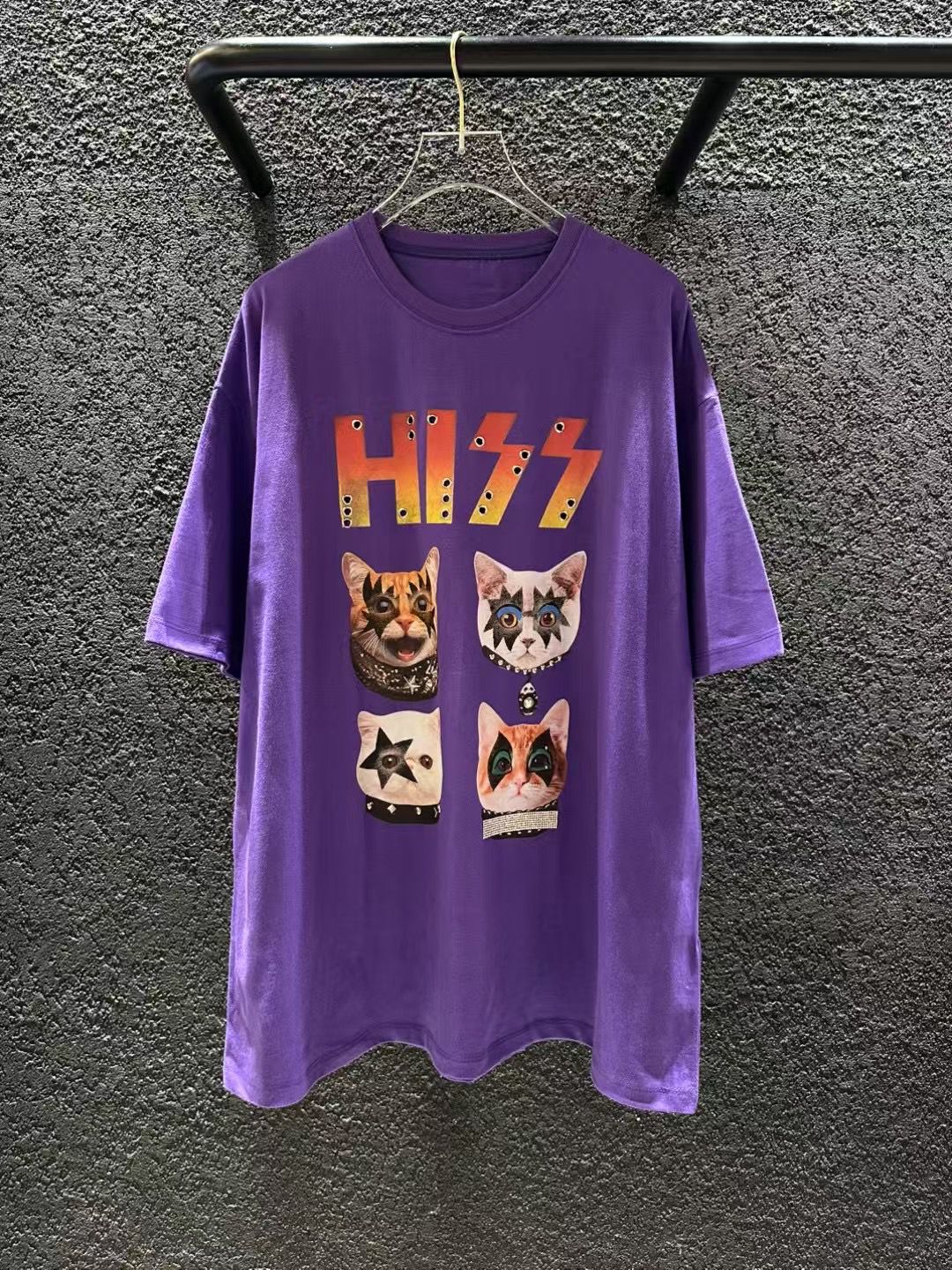 ROCK N ROLL CAT TEE