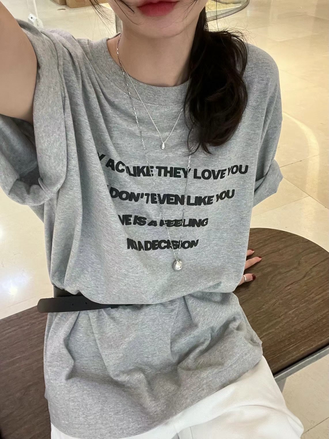 "LOVE IS A FEELING" TEE