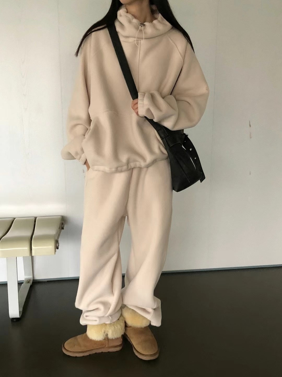 SOFT FLEECE SET - TOP