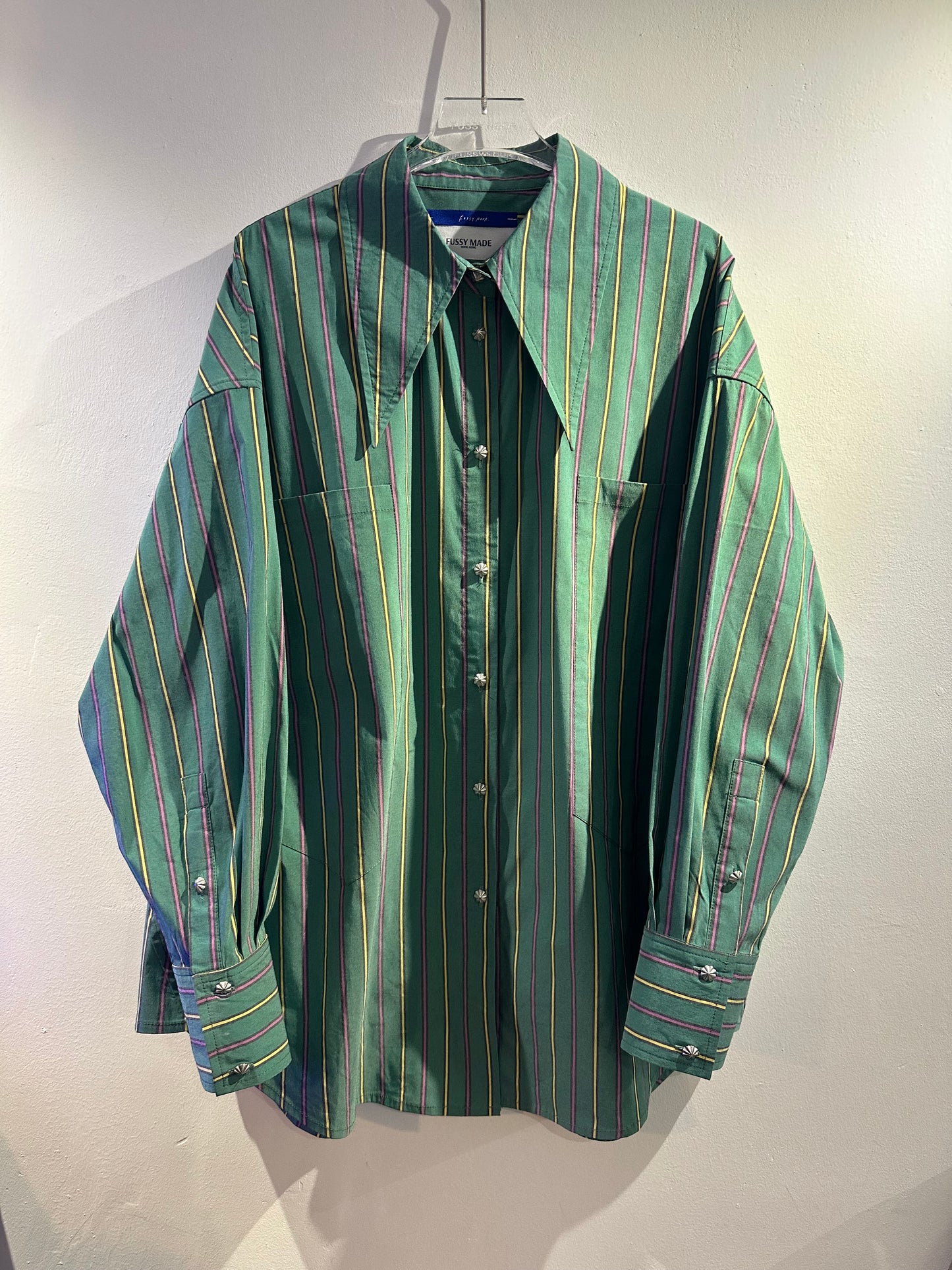 • FUSSY MADE • FADE STRIPE SHIRT