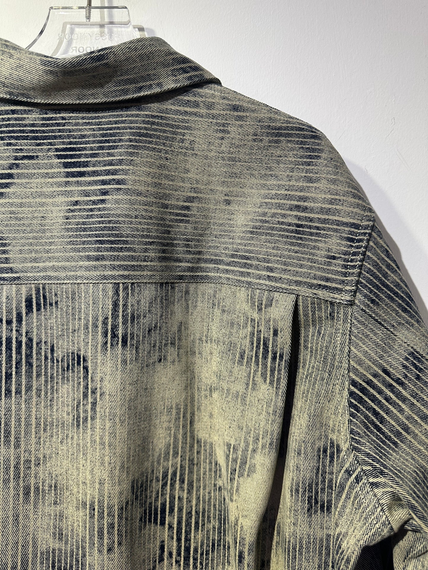 • FUSSY MADE • VINTAGE BLEACH WASHED DENIM JACKET