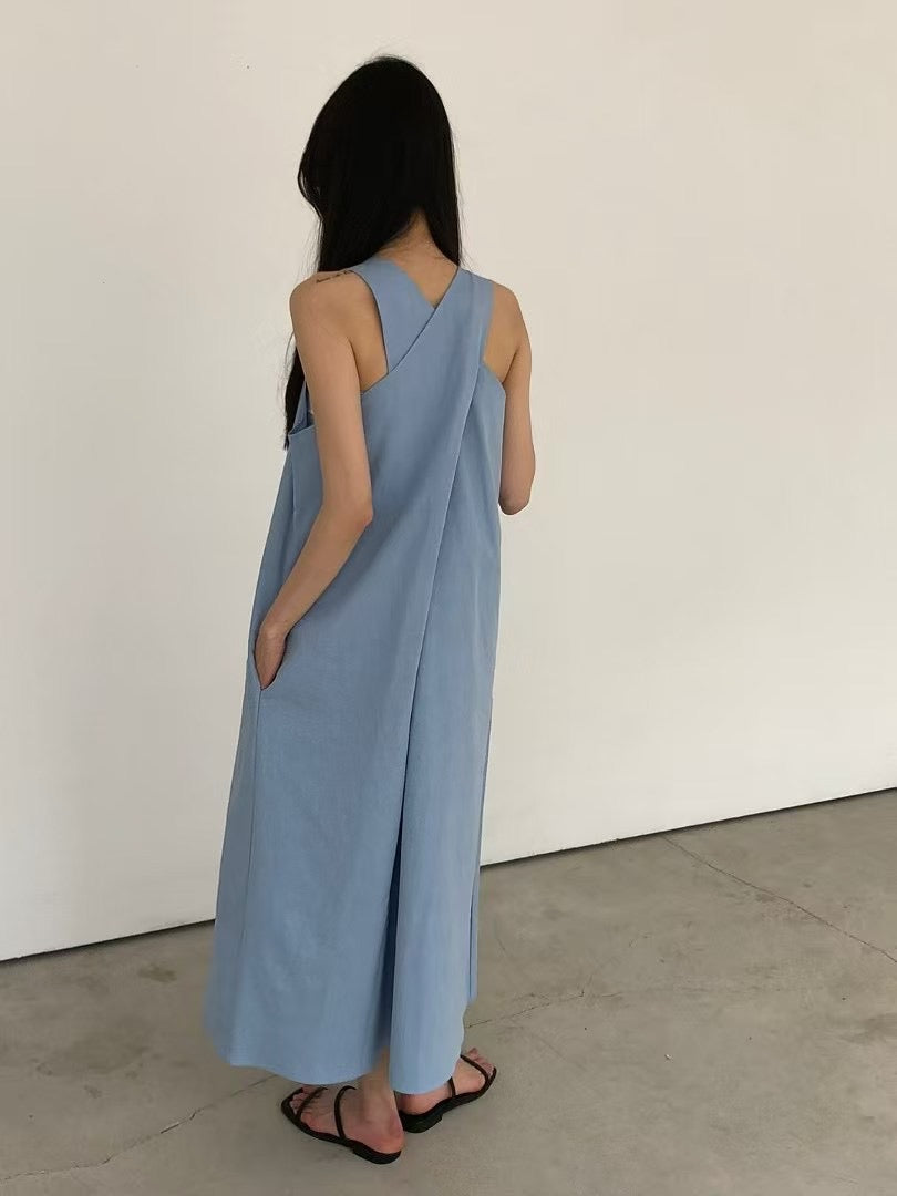 BACK CROSS DRESS