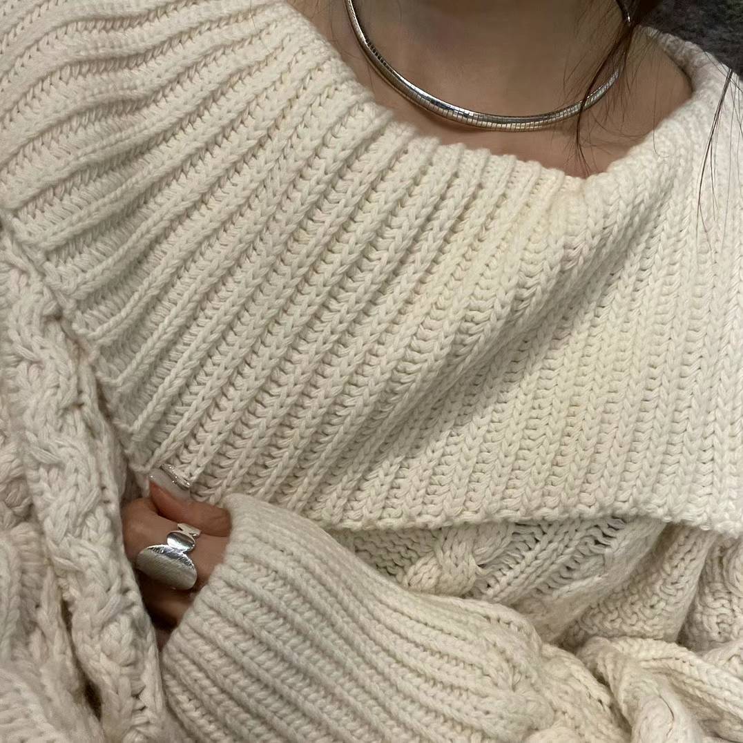 925 THICK HERRING BONE COLLAR NECKLACE