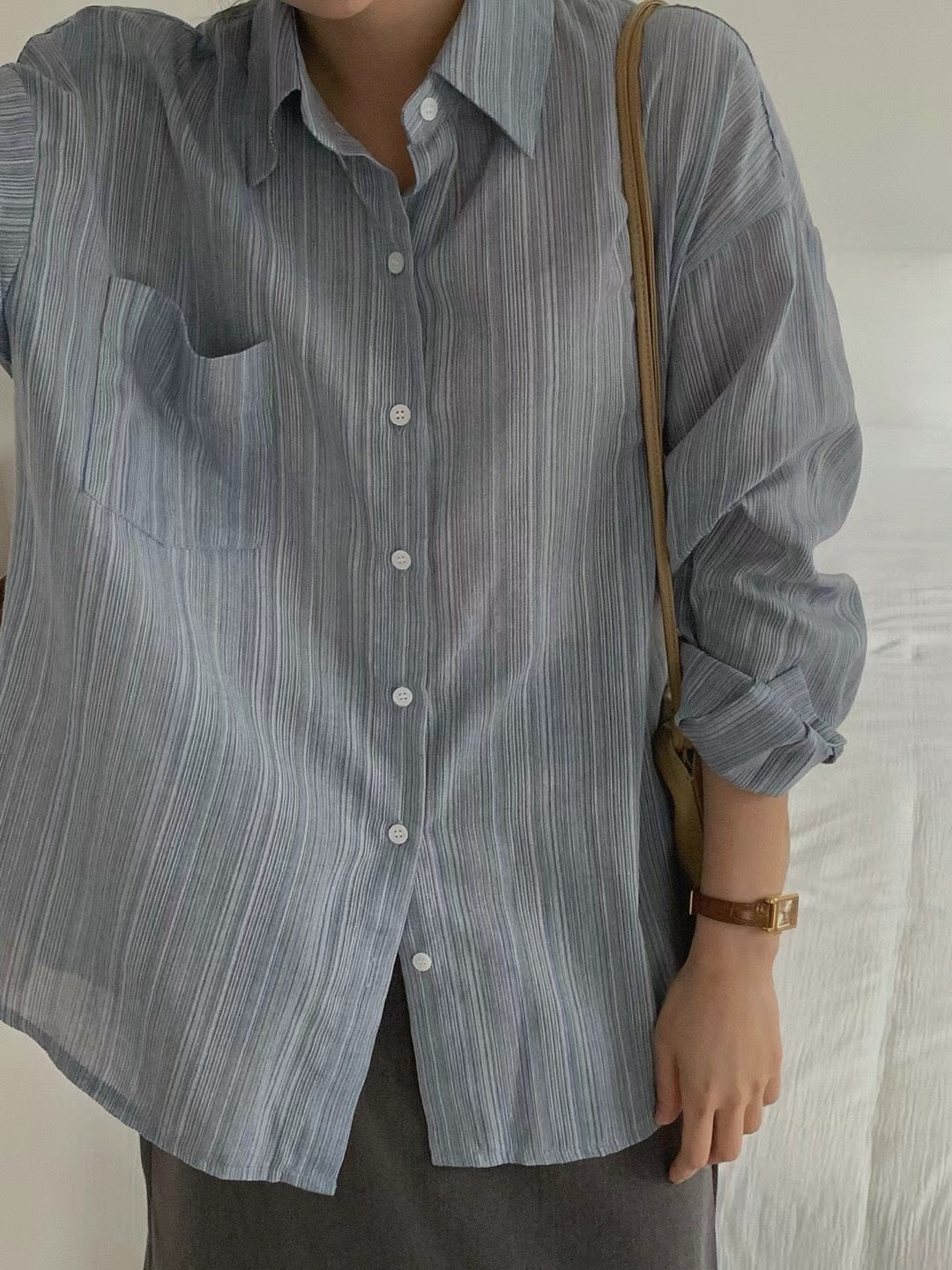THIN STRIPE SHIRT
