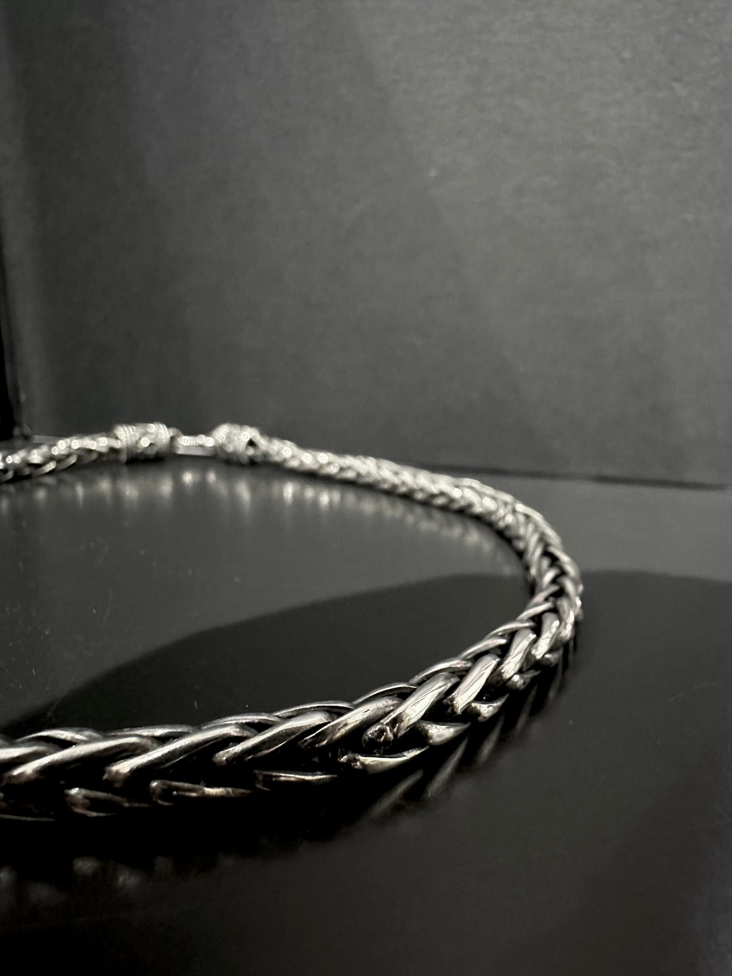 HANDMADE 925 ARROW BRAID NECKLACE