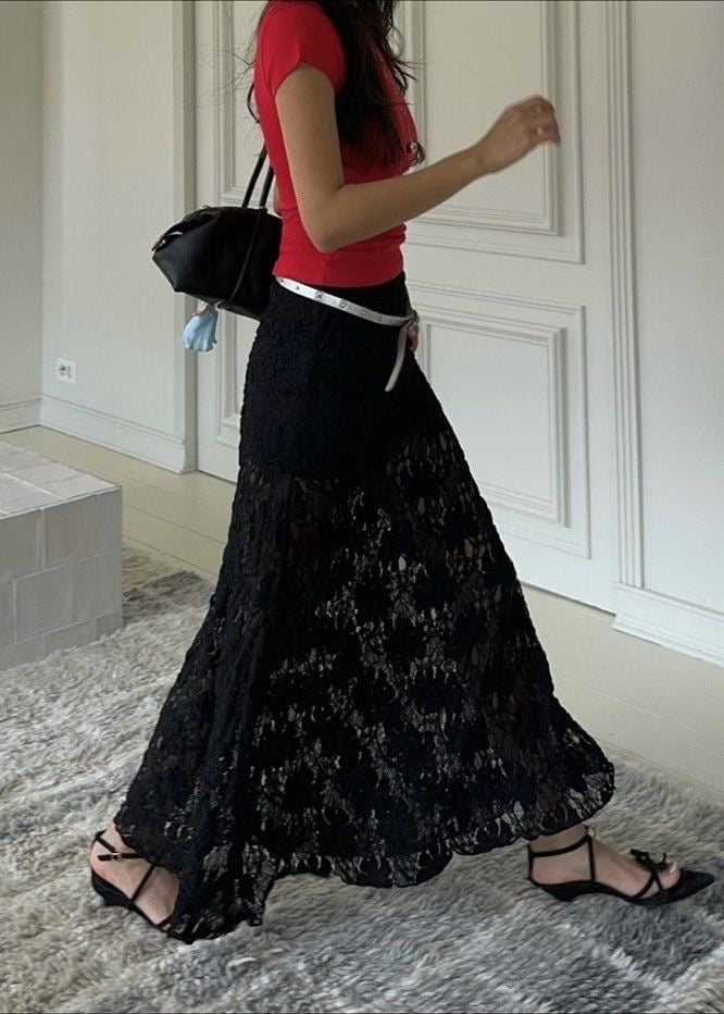 SS LACE SKIRT