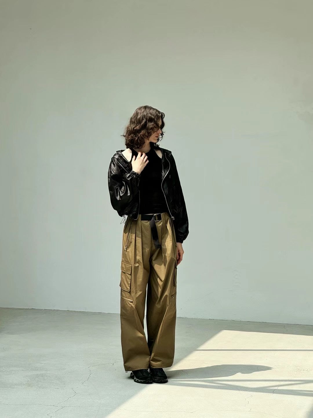 WORKER PANT WITH BELT