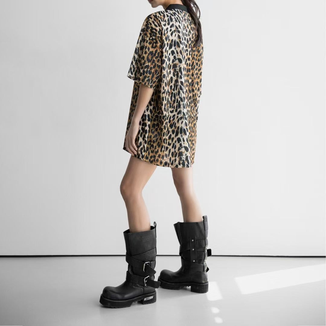 OVERSIZED FOOTBALL JERSEY TOP