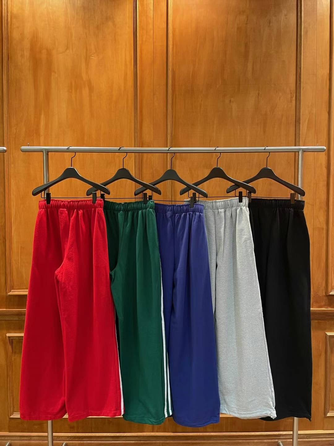 5 COLOURS TWO LINES PANTS