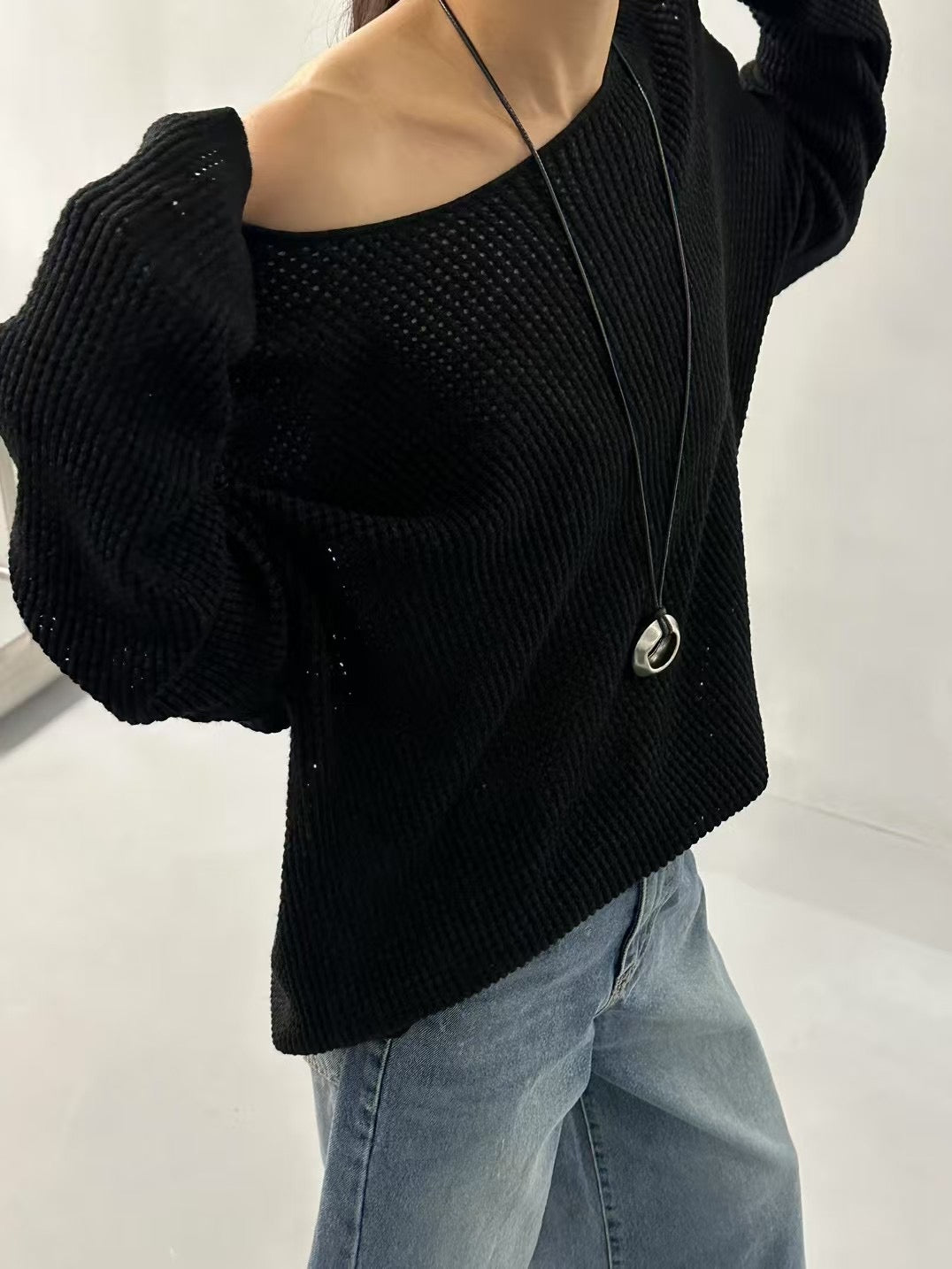 SPRING WAFFLED SOFT KNIT