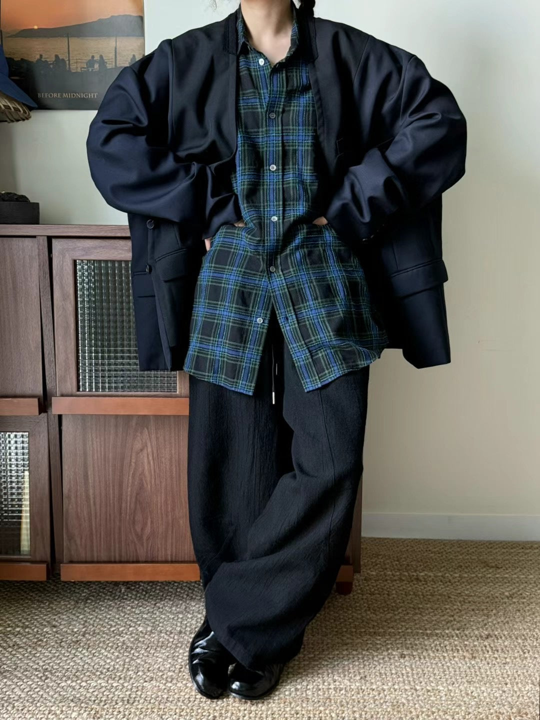 OVERSIZED ITALIAN WOOL BLAZER